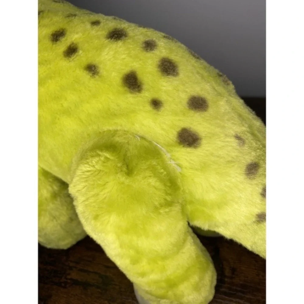 Build a Bear green spotted brachiosaurus‎ BAB plush exclusive soft dinosaur